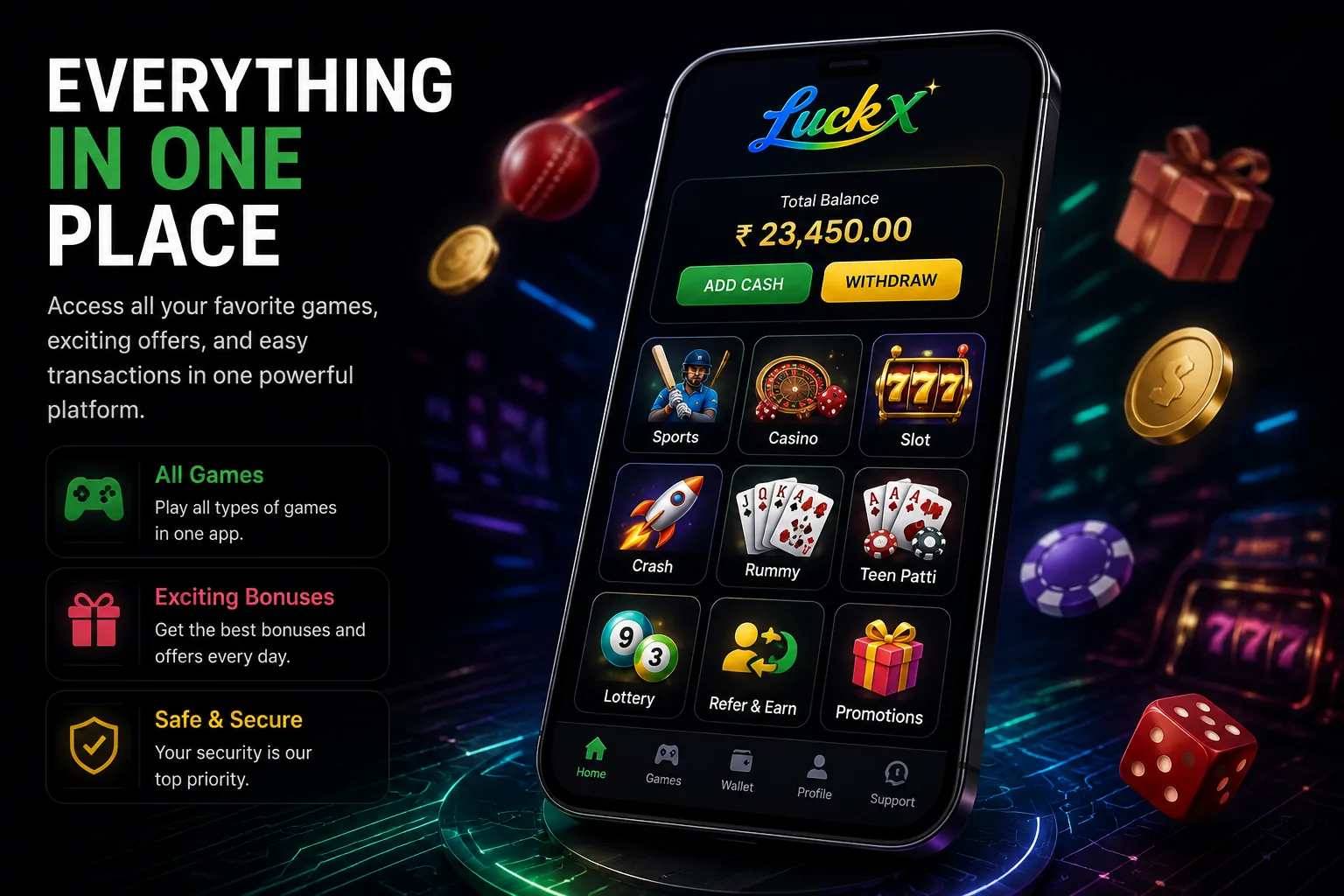 Luckx Game
